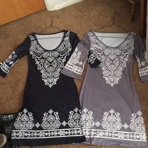 3/4 sleeve dress